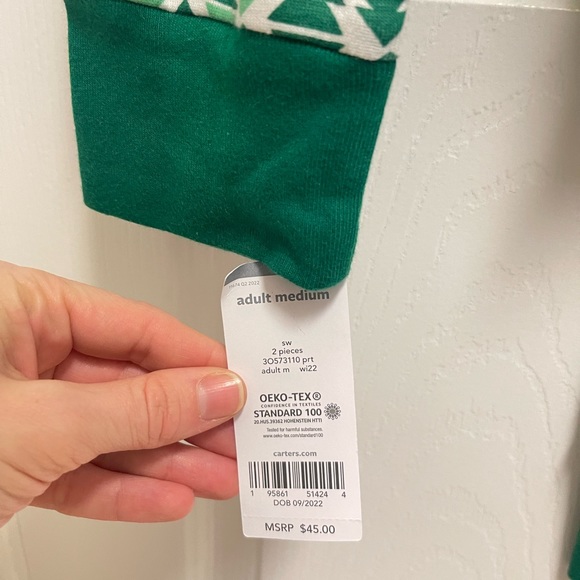 New Carter's Adult Holiday Pajama Set - Picture 4 of 13